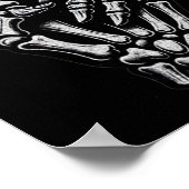 Poster SYMBOLE DE PAIX Squelette 1 (Coin)