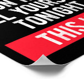 Poster Symbole de prévention du suicide (Coin)