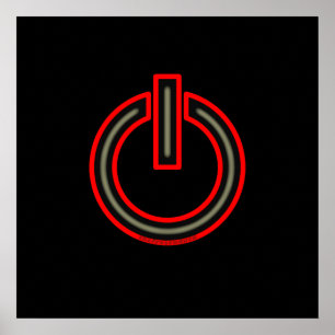 Poster Symbole de puissance