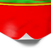 Poster Symbole de Rasta Peace (Coin)