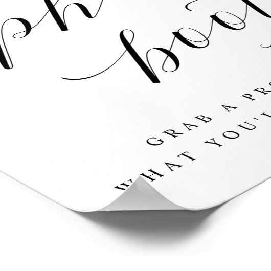 Poster Symbole de réception du mariage d'un pose (Coin)