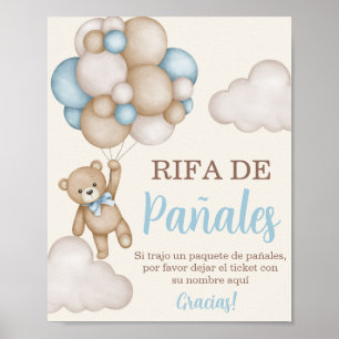 Poster SYMBOLE DE REQUÊTE DE L'Ours Espagnol