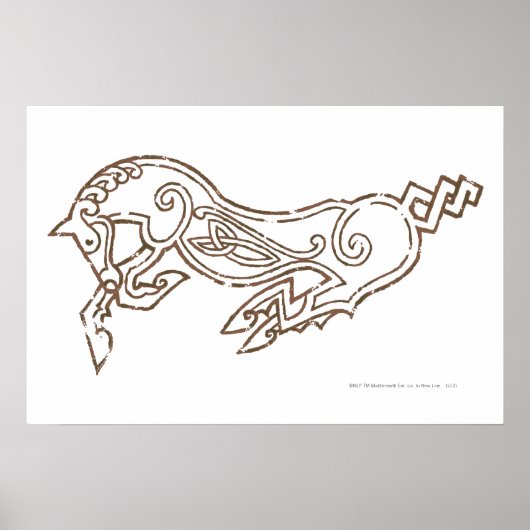 Poster Symbole de Rohan (Devant)