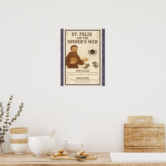 Poster Symbole de Saint-Félix Spider (Cuisine)