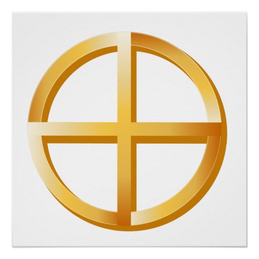 Poster Symbole de spiritualité autochtone (Devant)