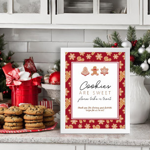 Poster Symbole de table Favoriser Cookie Exchange Décor d
