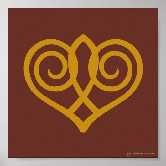 Poster Symbole de Thranduil (Devant)