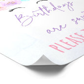 Poster SYMBOLE DE TRAITEMENT ANNIVERSAIRE DE L'Arc-en-cie (Coin)