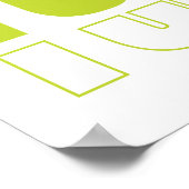 Poster Symbole de typographie de Batman (Coin)