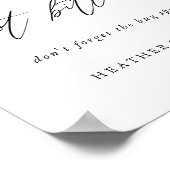 Poster Symbole de vaporisation de bug Mariage Be Smitten  (Coin)