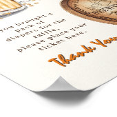 Poster SYMBOLE Décontracté DE RECHANGE DE BIÈRE (Coin)