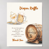 Poster SYMBOLE Décontracté DE RECHANGE DE BIÈRE (Devant)