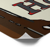 Poster Symbole d'écrevisse épicée Hot N (Coin)