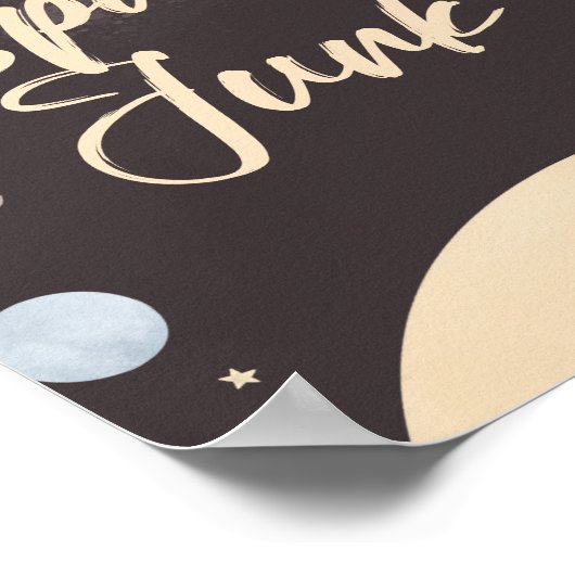 Poster Symbole d'enchaînement spatial de l'espace extra-a (Coin)