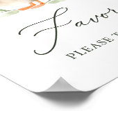 Poster Symbole des Baby showers de canard (Coin)