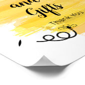 Poster Symbole des cartes et cadeaux Abeille (Coin)