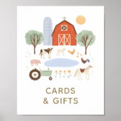 Poster Symbole des cartes et cadeaux d'anniversaire de fe (Devant)