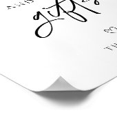 Poster Symbole des cartes et cadeaux de fin d'études (Coin)