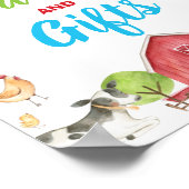 Poster Symbole des cartes et cadeaux de la ferme Barnyard (Coin)