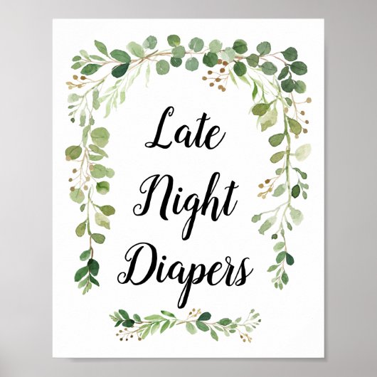 Poster Symbole des Diapeurs nocturnes de verdure (Devant)