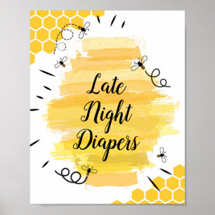 Poster SYMBOLE DES DIAPORATEURS D'Abeilles