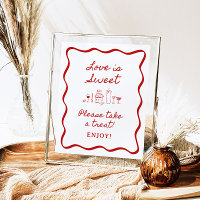 Symbole des faveurs de la nuptiale de 8x10 pouces 