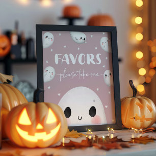 Poster Symbole des Faveurs d'une Halloween Éffrayante