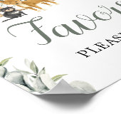 Poster Symbole des Faveurs Eucalyptus Australian Animals  (Coin)