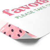 Poster Symbole des faveurs pour l'anniversaire de la past (Coin)