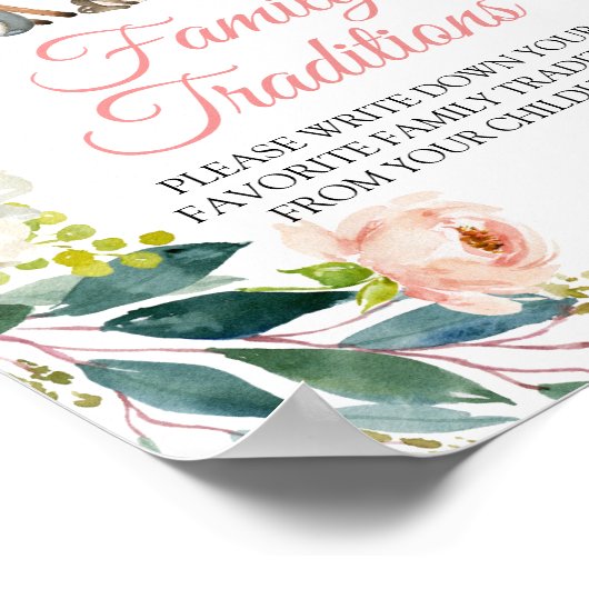 Poster Symbole des traditions de la famille préférée des (Coin)