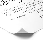 Poster SYMBOLE D'Halloween ne pas dire Baby Game (Coin)