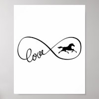 Symbole d'infini Art Amour Cheval Vêtements
