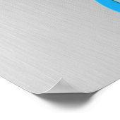 Poster Symbole d'infini avec amour et plume (Coin)