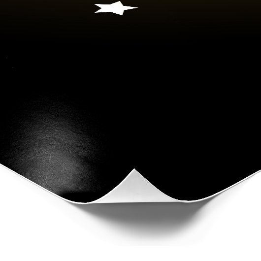 Poster Symbole d'infini doré (Coin)