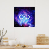Poster Symbole d'infini nébula (Cuisine)