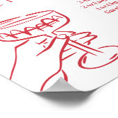 Poster Symbole Dolce Vita Italien Limoncello Spritz Boiss (Coin)