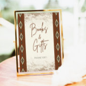 Poster SYMBOLE DOLLY Aztec Rustic Western Livres Et Cadea