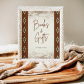 Poster SYMBOLE DOLLY Aztec Rustic Western Livres Et Cadea