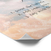 Poster Symbole Dreamset Sunset Cloud 9 Mimosa Bar (Coin)