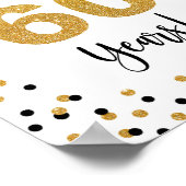 Poster Symbole du 60e anniversaire ou de l'anniversaire (Coin)