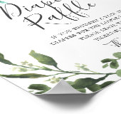 Poster Symbole du Baby shower de couches Dinosaure pour b (Coin)