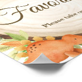 Poster Symbole du Baby shower des Dinosaures (Coin)