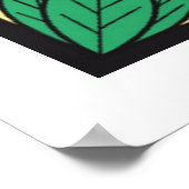 Poster Symbole du bonheur/être heureux (Coin)