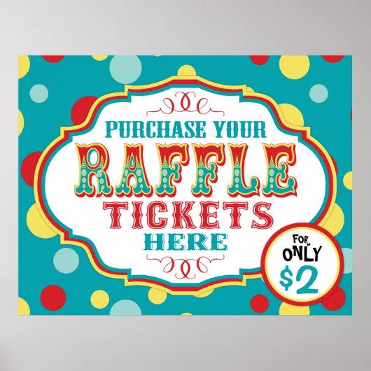 Poster Symbole du carnaval ou du cirque (Devant)