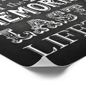 Poster Symbole du devis de style chalk Party Print / HANG (Coin)