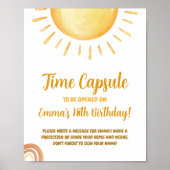 Poster Symbole du dimanche 1er anniversaire de la capsule (Devant)