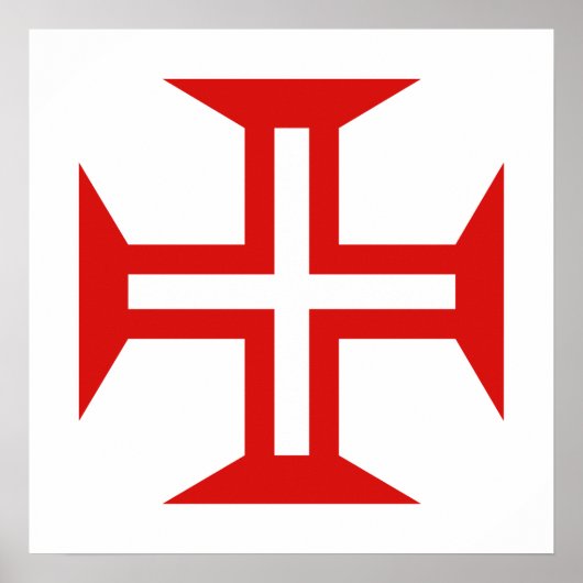 Poster Symbole du drapeau du Portugal (Devant)