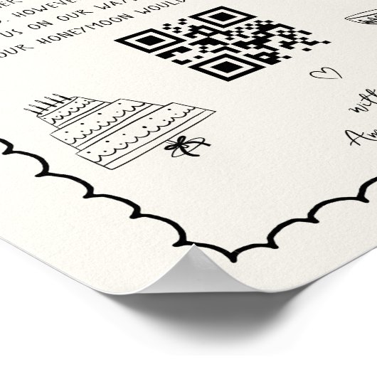 Poster Symbole du Fonds pour lune de miel des Mariages fr (Coin)