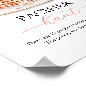 Poster SYMBOLE DU JEU DE CHASSE Fraise Brunch (Coin)