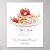 Poster SYMBOLE DU JEU DE CHASSE Fraise Brunch (Devant)